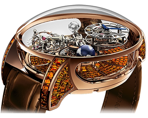 (image for) Jacob & Co ASTRONOMIA TOURBILLON BAGUETTE 750.800.40.BO.BO.1BO Replica watch